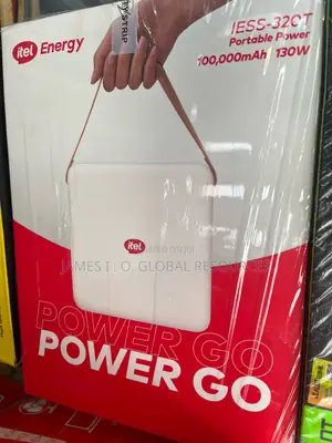 Itel Type C Laptop Power Bank 100,000 Maah 130 Watts