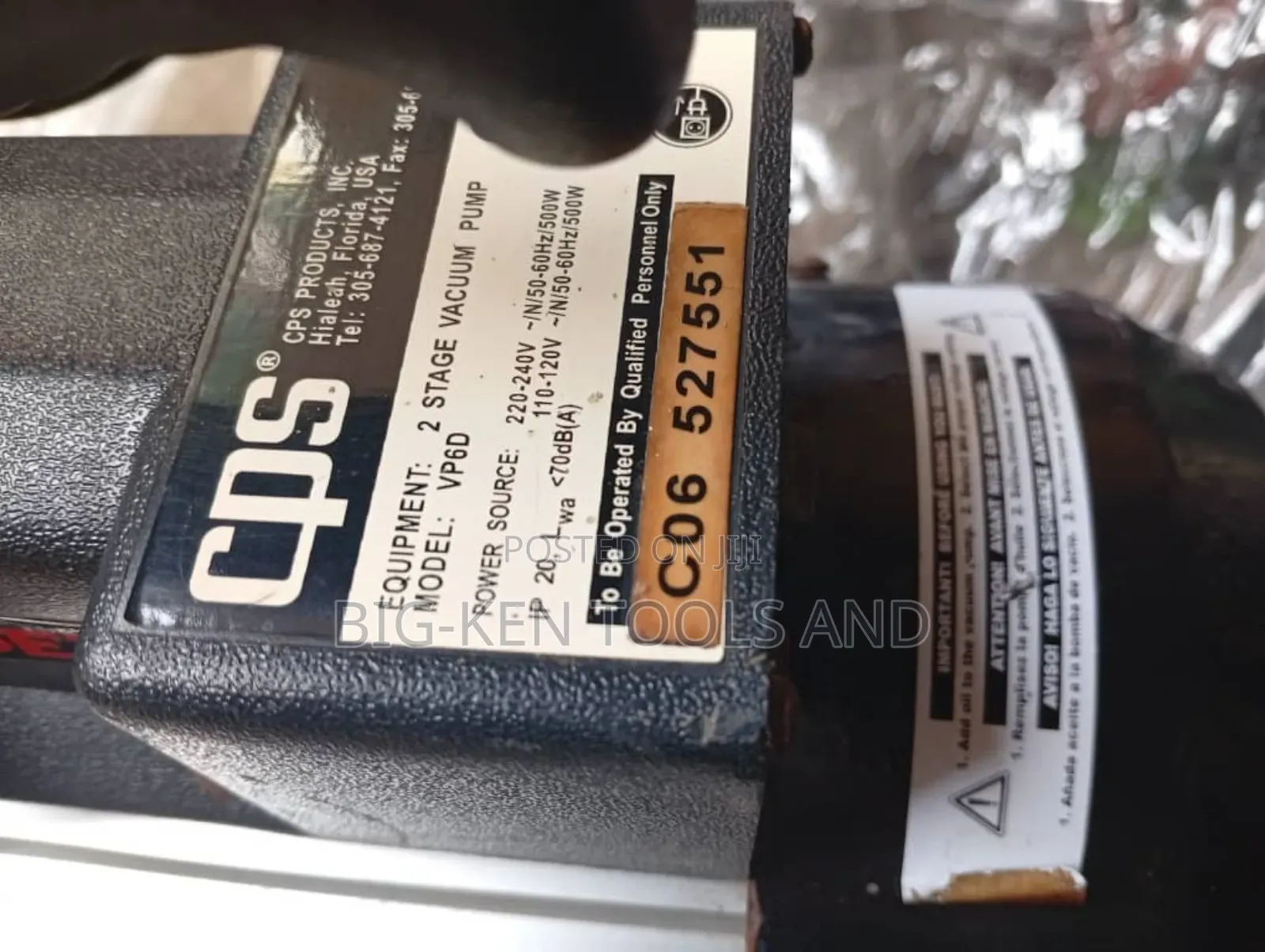 2 Stage Vaccum Pump