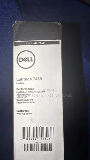New Laptop Dell Latitude 7450 32GB Intel Core Ultra 7 SSD 32GB