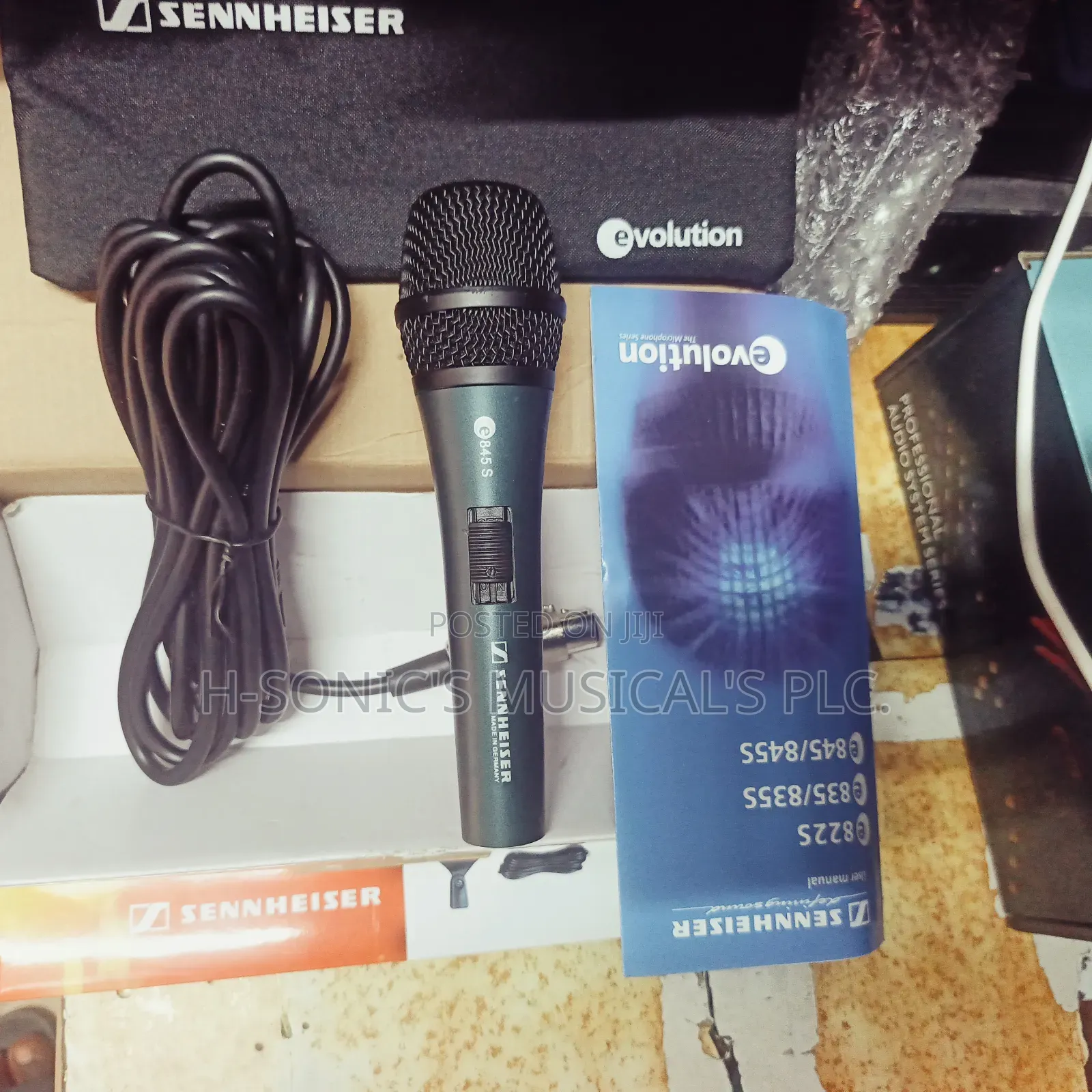 Sennheiser E845s Evolution Wired Microphone.