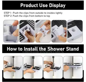 1pcs Shower Shelf
