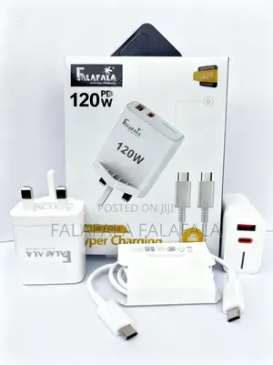 Fala-G812-Wh-120w-Hyper Charging-Power Adapter Suit-Usb-A, Usb-C
