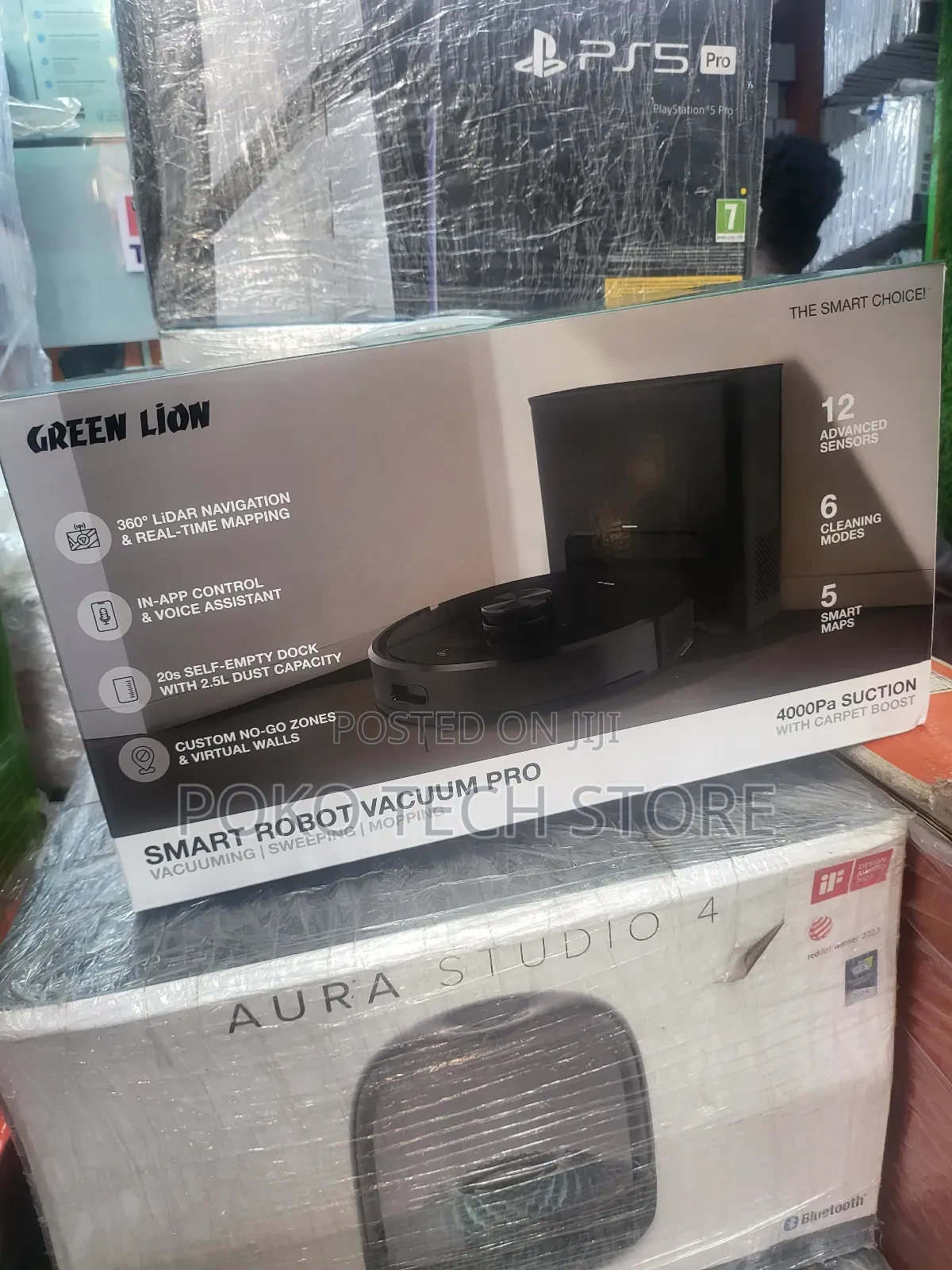 Green Lion Smart Robot Vacuum Pro