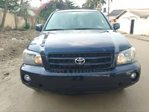 Toyota Highlander V6 FWD 2003 Blue