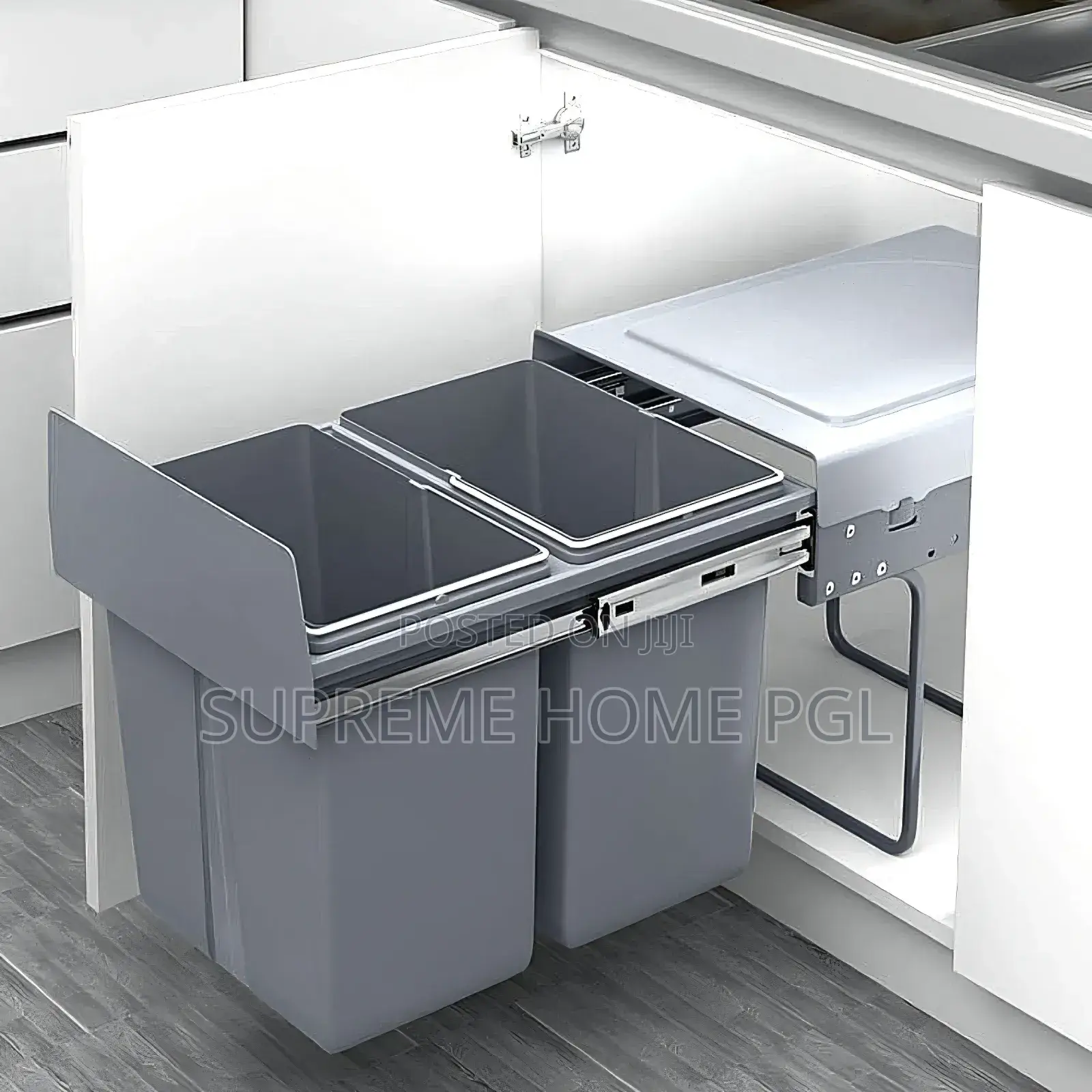 Kitchen Cabinet Double Dustbin