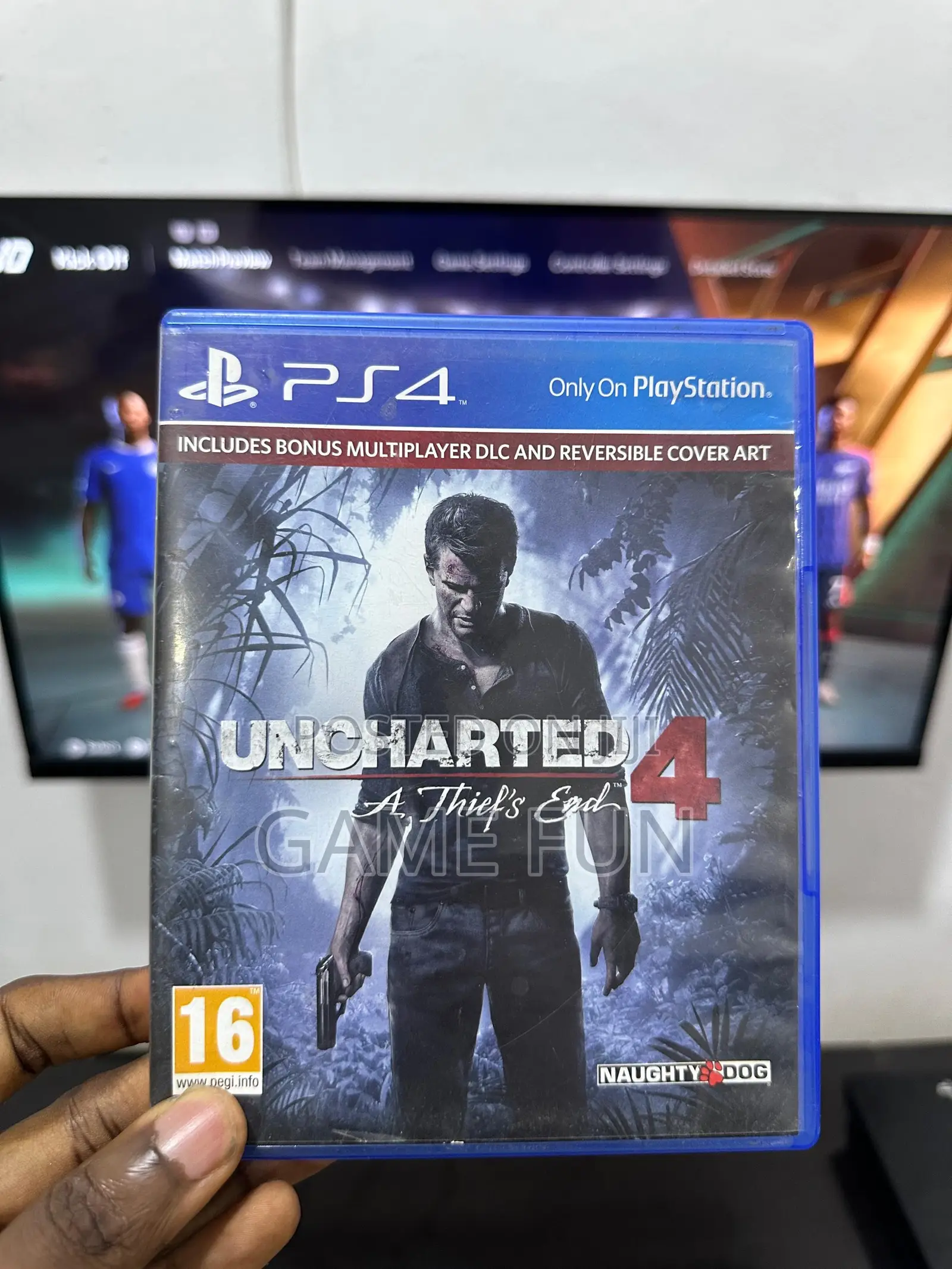 Uncharted 4: A Thief's End Ps4 Cd