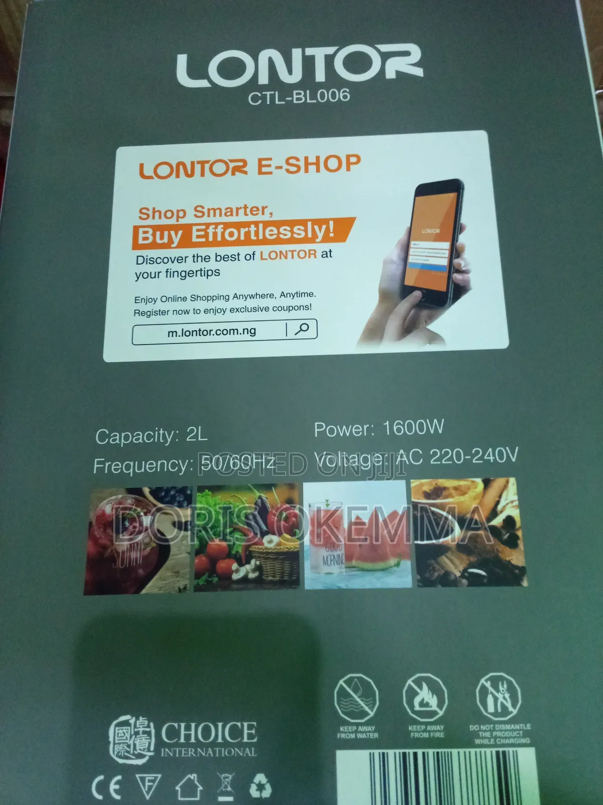 Original Lontor Blender