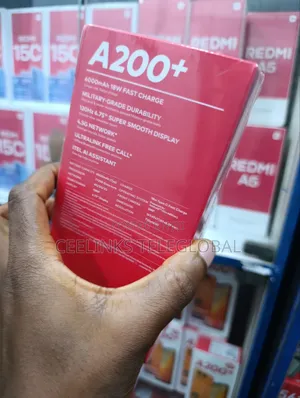 New Itel A200+ 64 GB Black