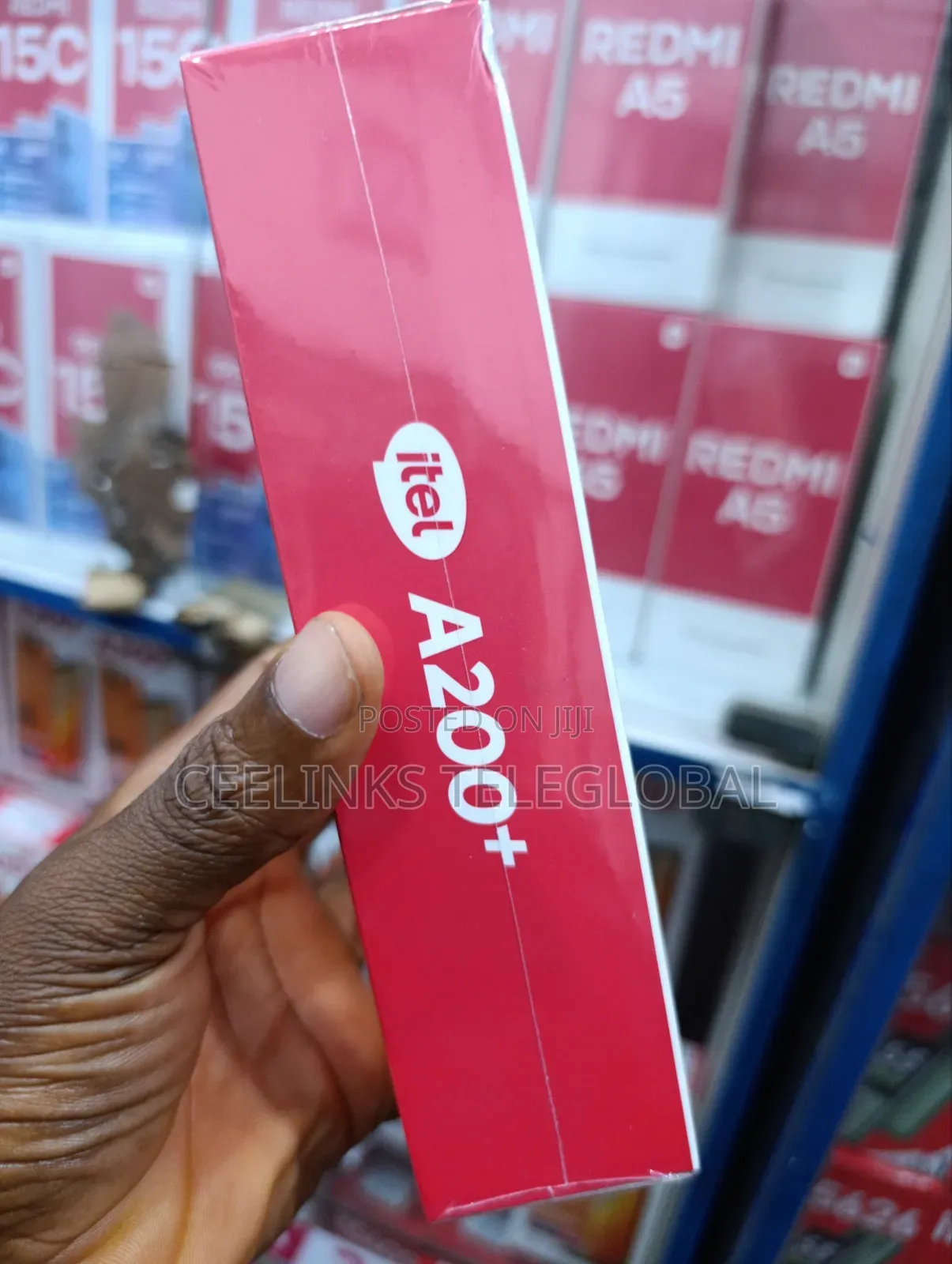 New Itel A200+ 64 GB Gray