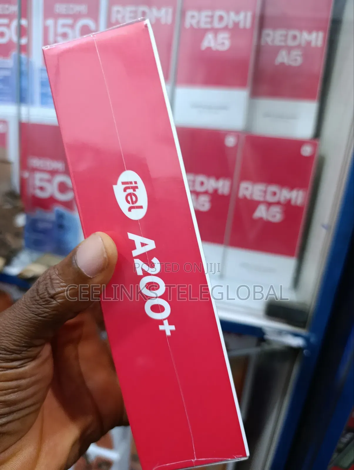 New Itel A200+ 128 GB Black