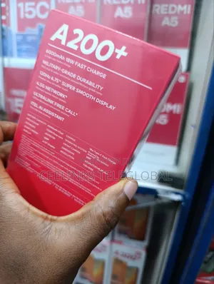 New Itel A200+ 128 GB Black