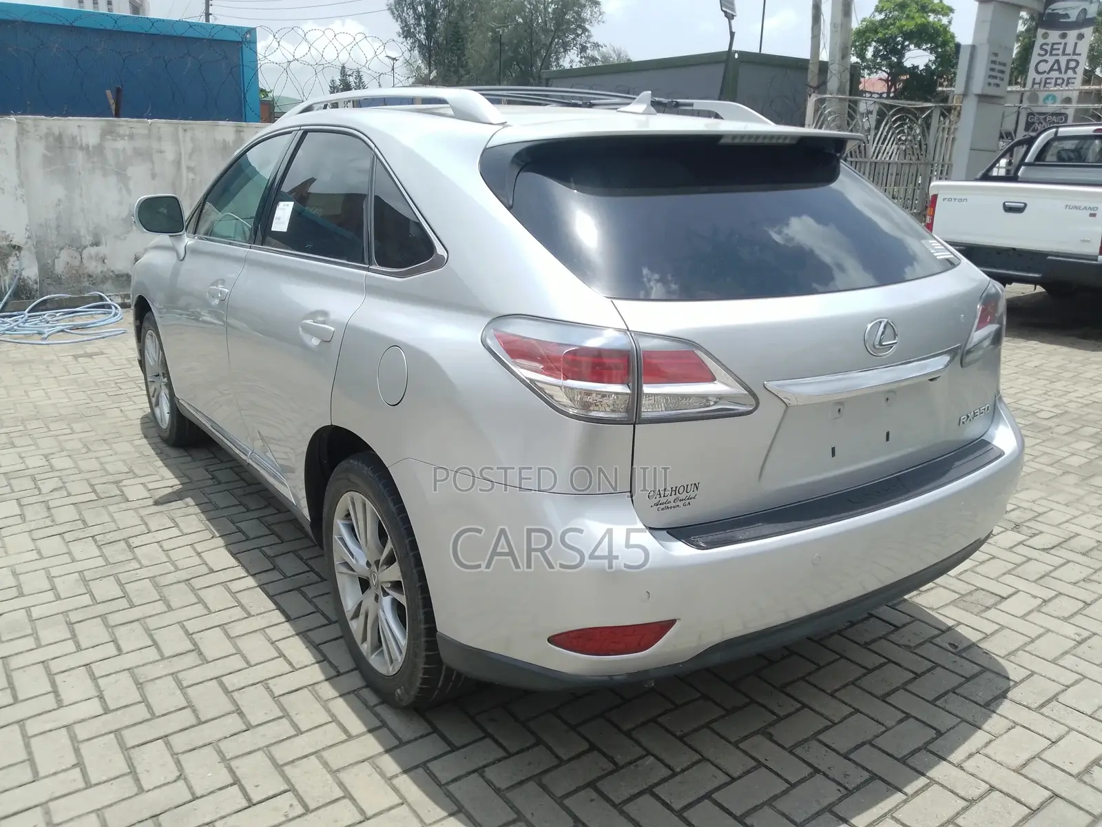Lexus RX 350 2013 Silver