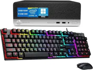 Desktop Computer HP ProDesk 600 G3 8GB Intel Core i5 SSD 256GB