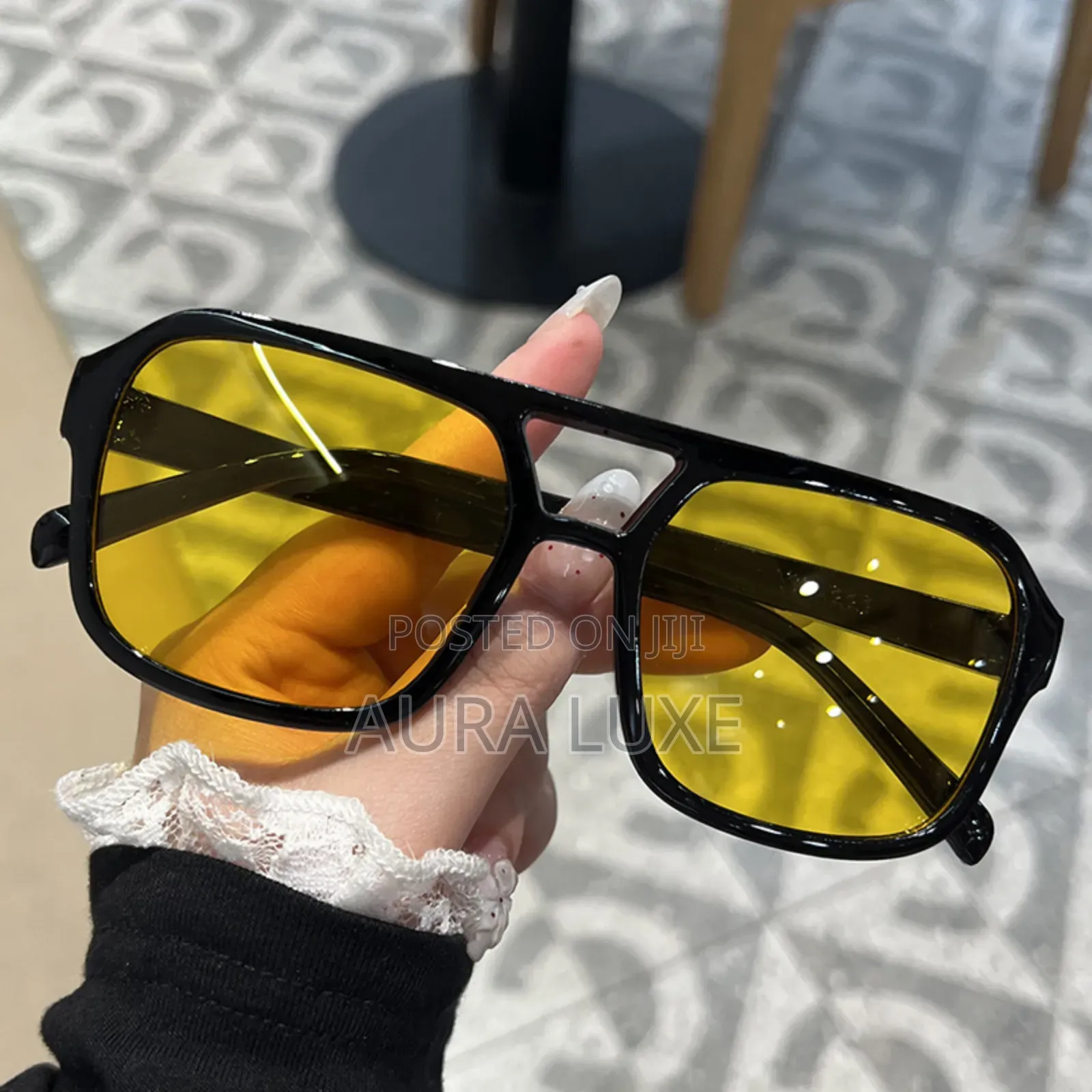 Retro Anti-Uv Personalized Sunglasses