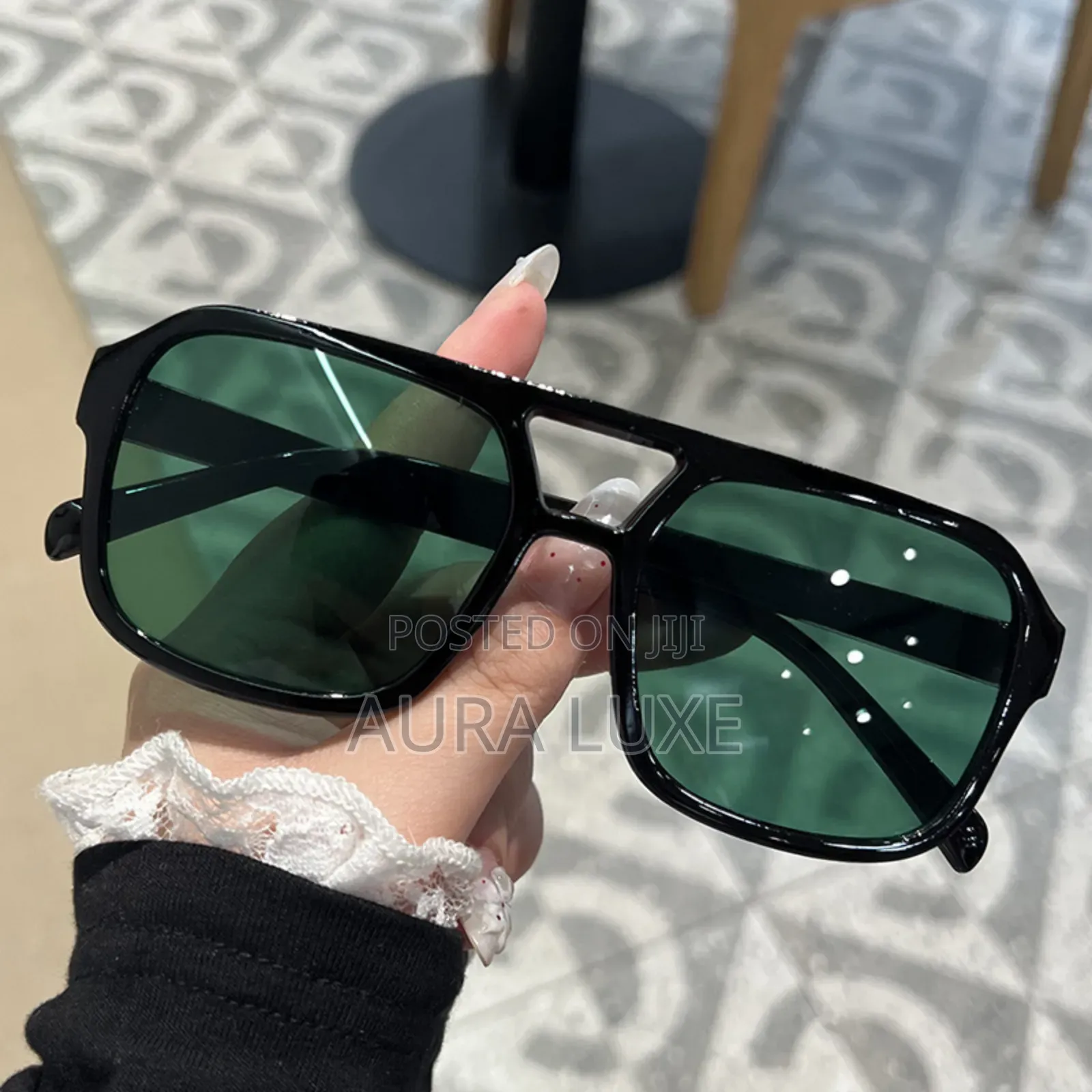 Retro Anti-Uv Personalized Sunglasses