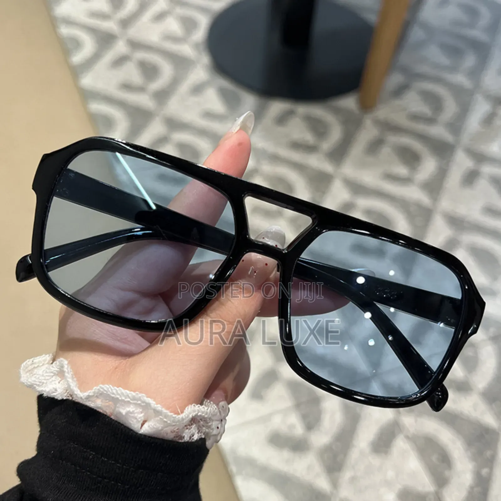 Retro Anti-Uv Personalized Sunglasses