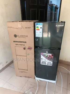 Glamstar Double Door 142l GFR-175dt-W – Compact Refridgerator