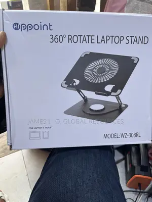 Hippoint 360 Rotation Laptop and Tablet Stand