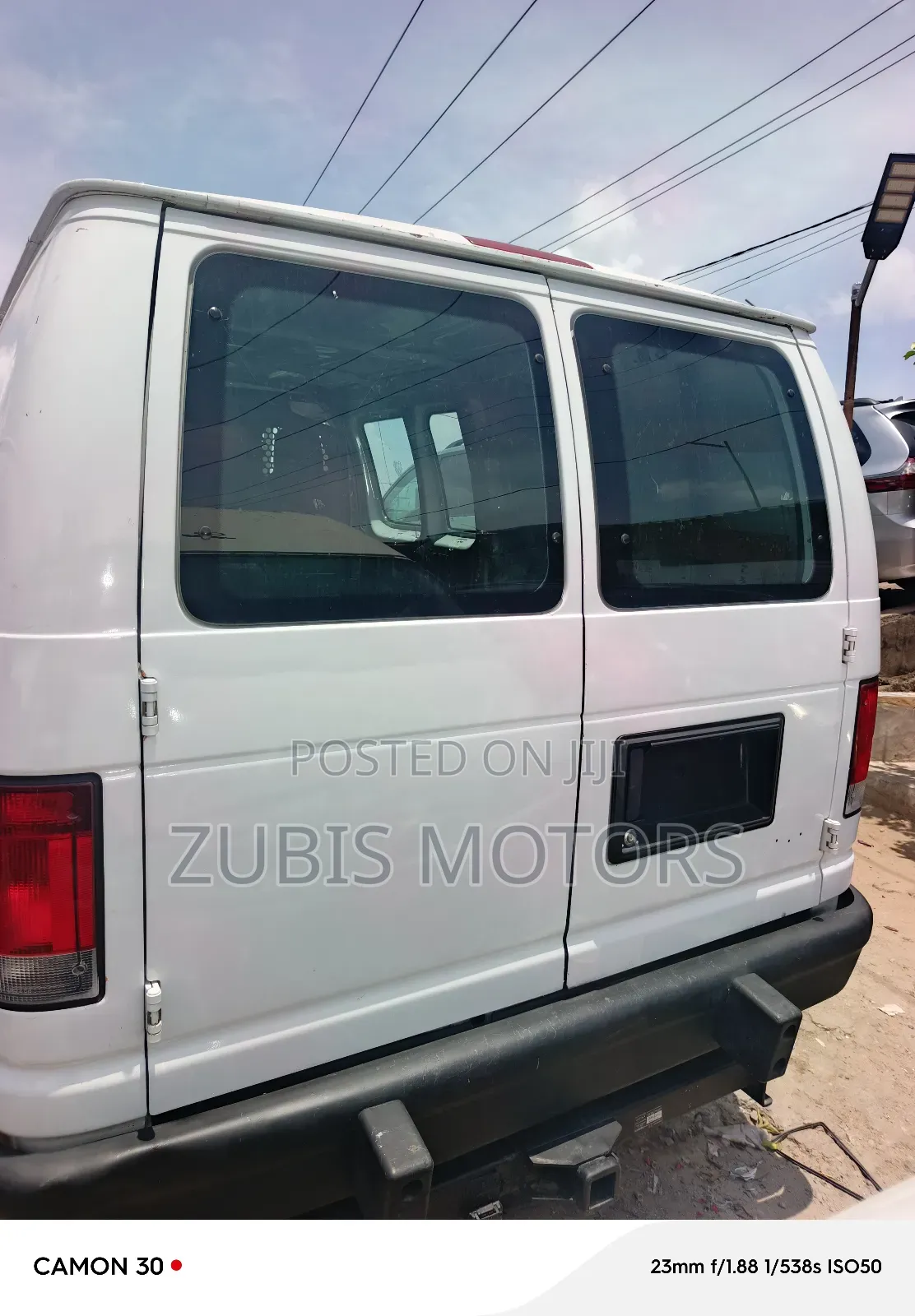 Ford E250 2014 White