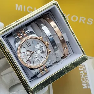 Michael Kors Two-Tone and Bangles for Ladies