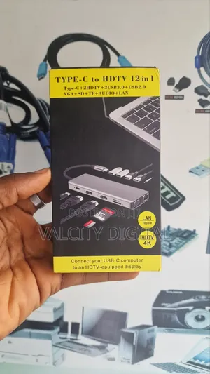 Type-c To Hdtv 12 In 1