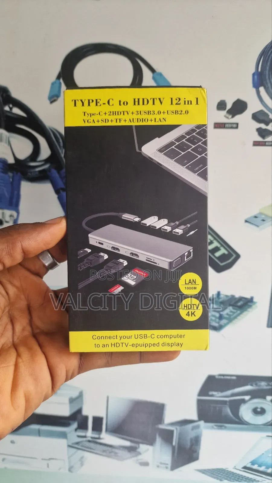 Type-c To Hdtv 12 In 1