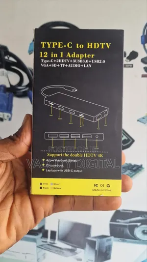 Type-c To Hdtv 12 In 1