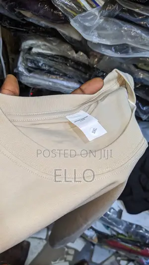 320 Gsm Heavy-weight Plain Cotton T-shirts | Premium Quality | Lagos