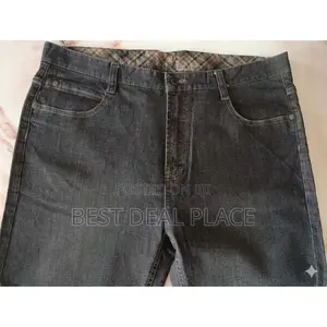 Armani Exchange Denim Couture Regular Fit Jeans -Blue Wash, Size 38l