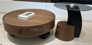 Quality Wooden Center Table – Solid Wood for Office or Home