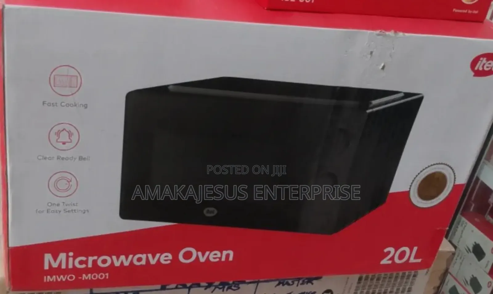 Itel Microwave Oven With 20l Large Capacity,