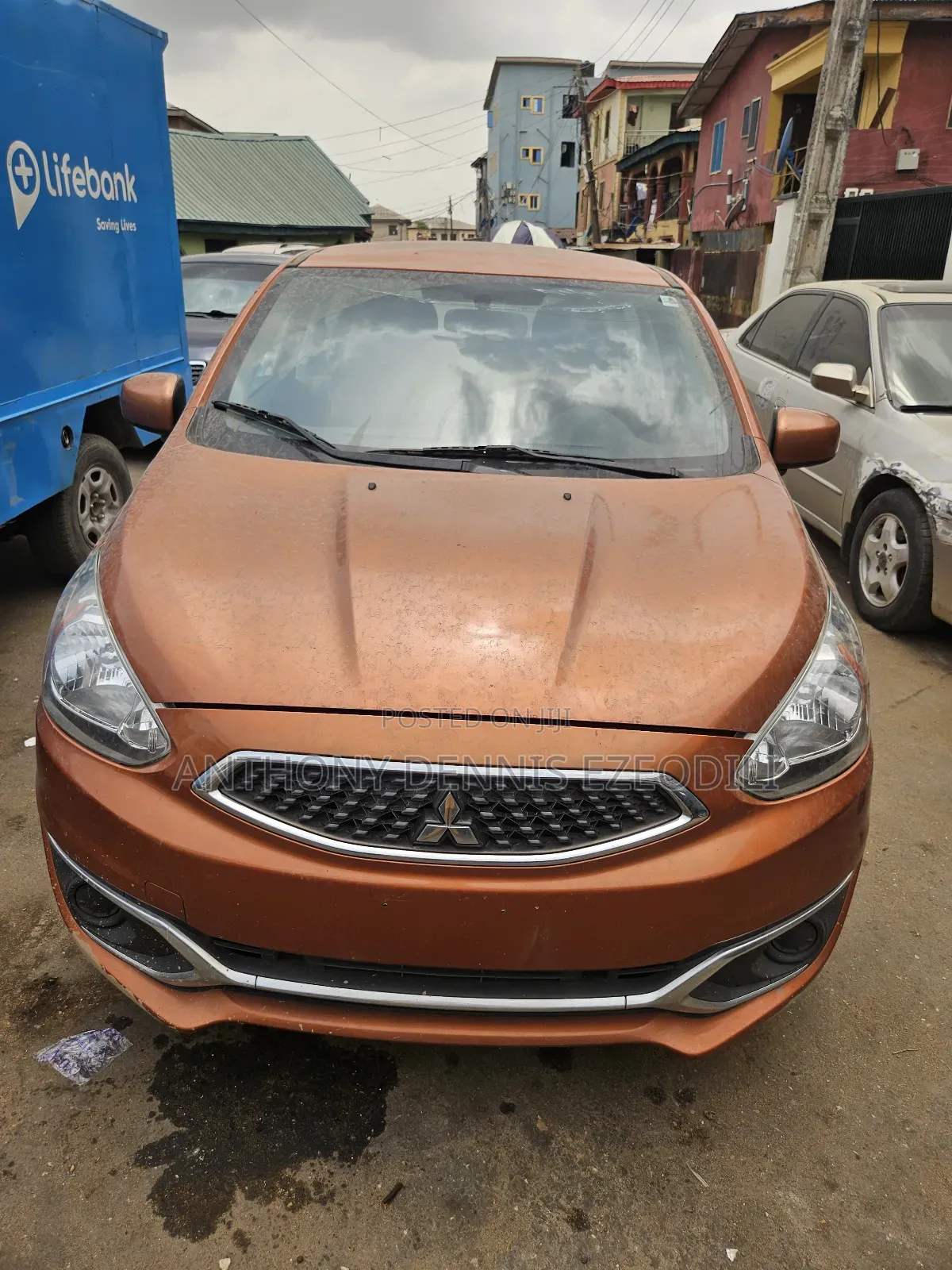 Mitsubishi Mirage 2017 Gold