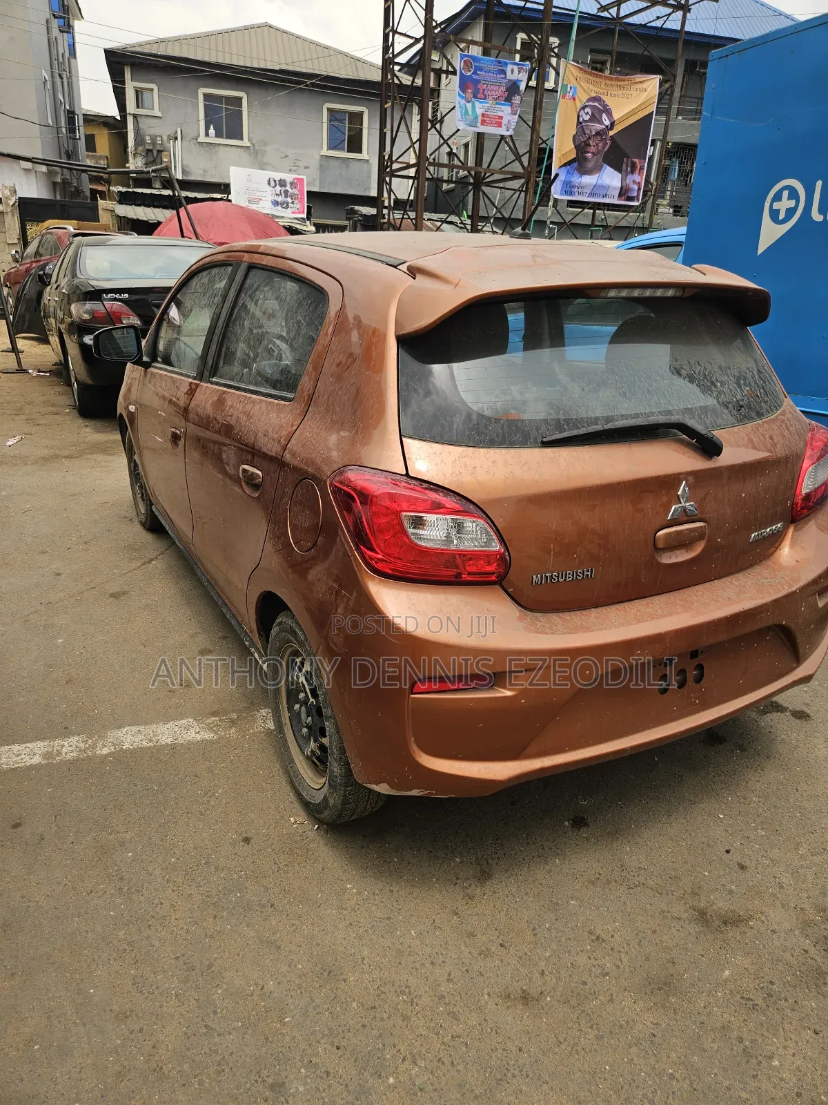 Mitsubishi Mirage 2017 Gold