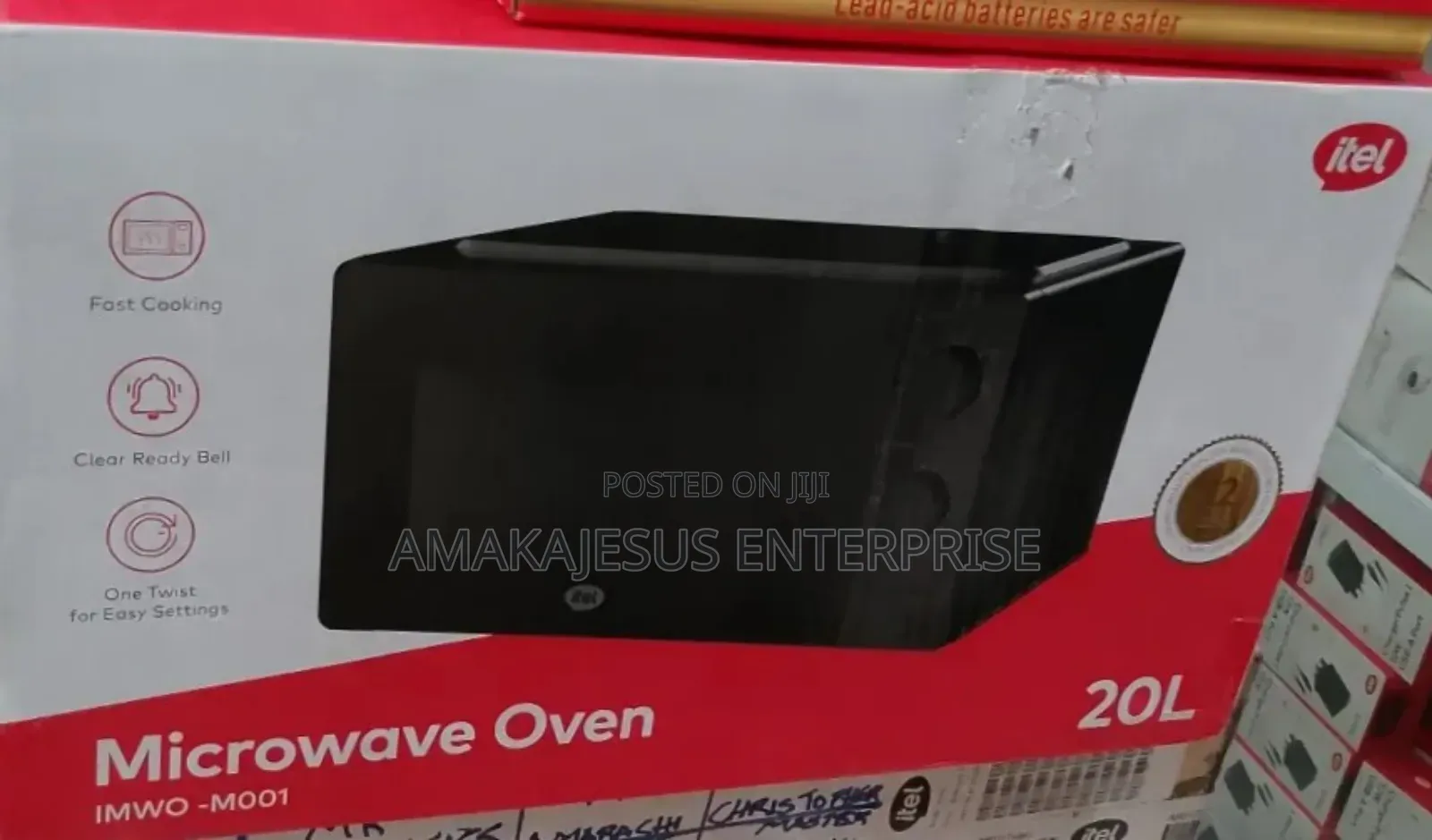 Itel Microwave Oven With 20l Large Capacity,
