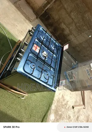 Maxi 90x60 Gas Cooker – Strong Flames, Even Baking Results