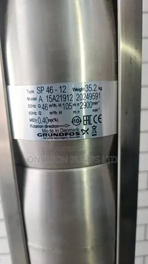 Grundfos Submersible Pump 25hp