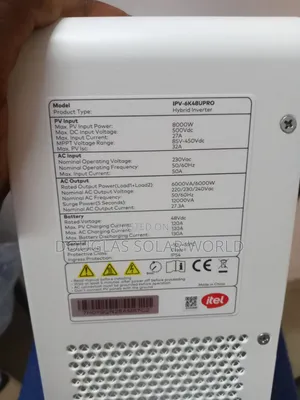 Itel Hybrid Inverter 6kva 48v