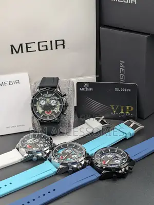 Megir Rubber Watch