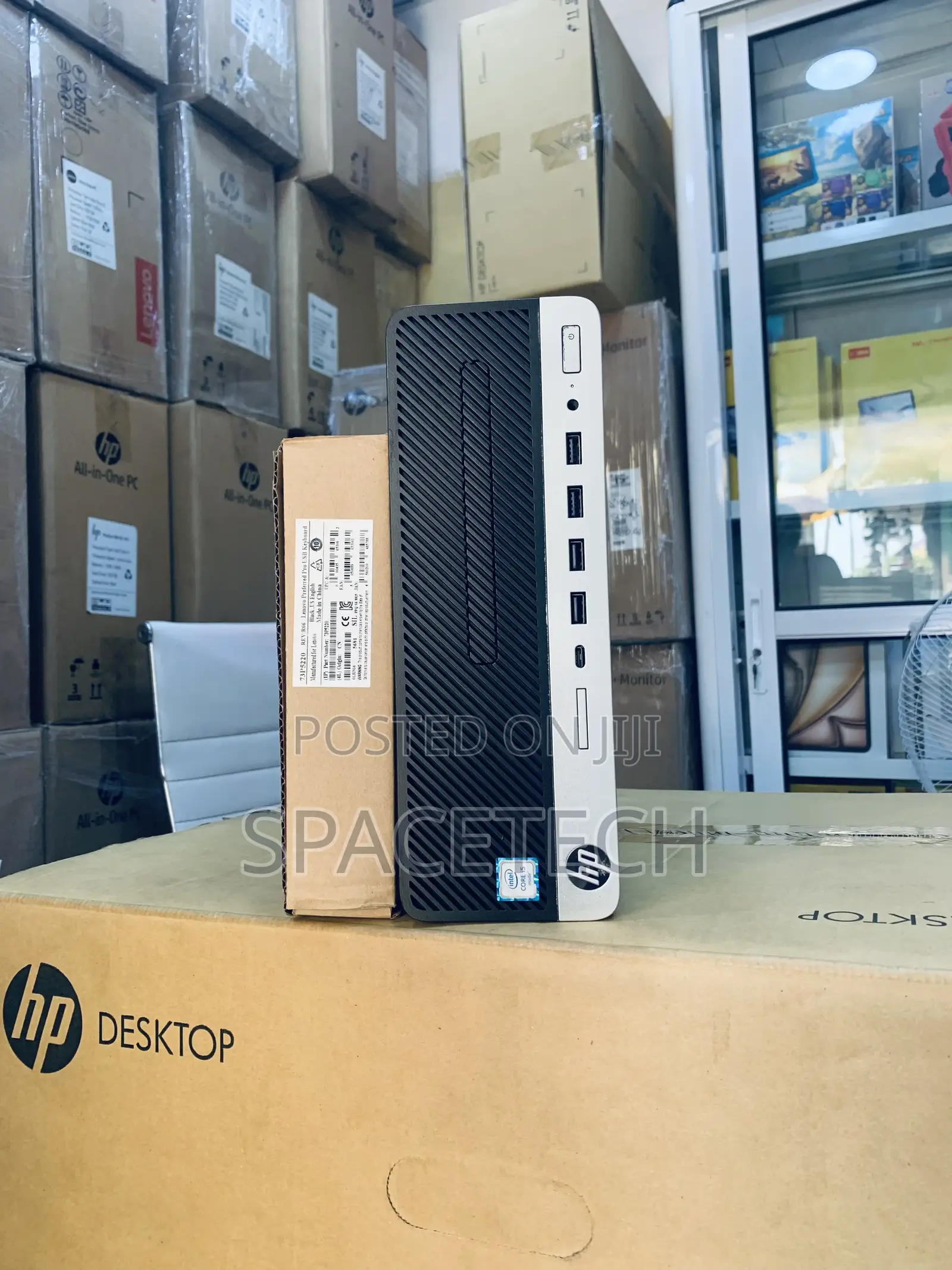 New Desktop Computer HP ProDesk 600 G5 8GB Intel Core i5 HDD 1T