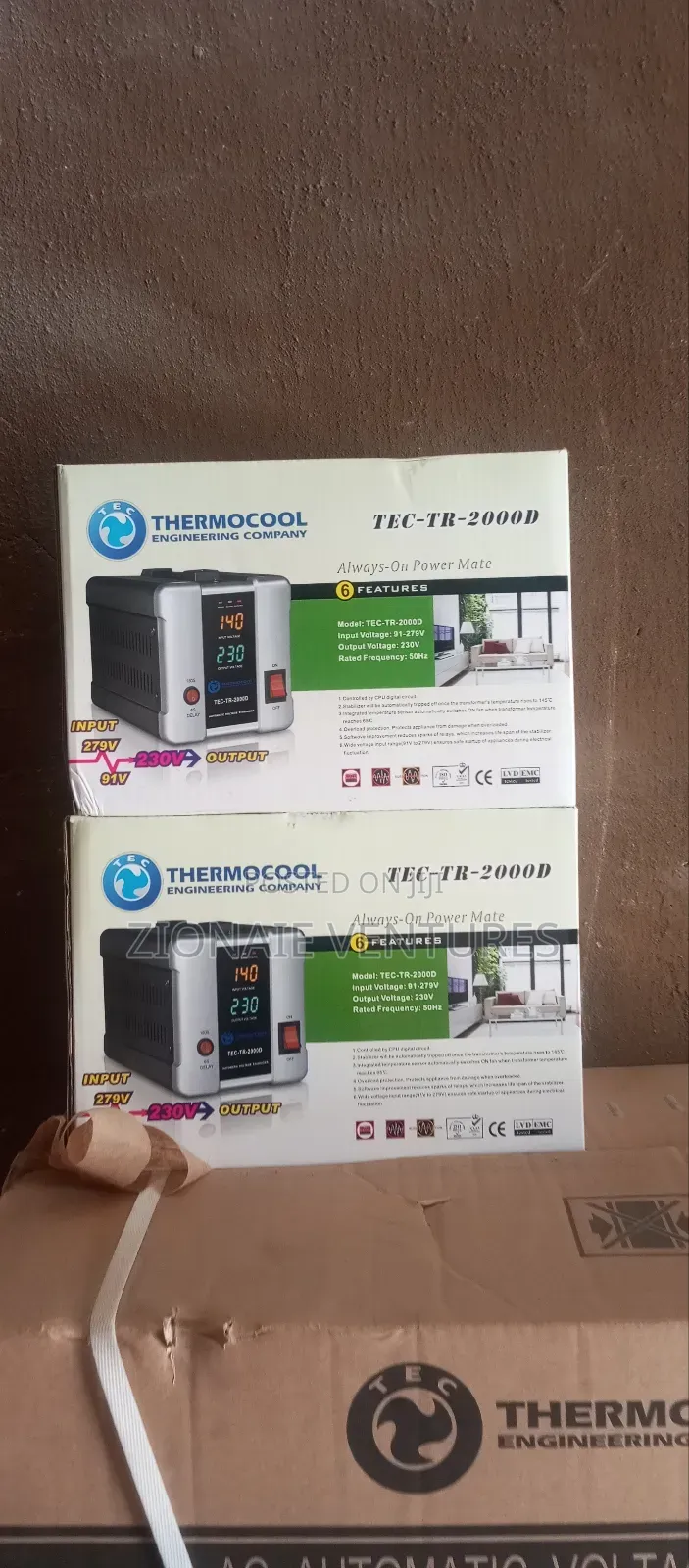 Thermocool 2000watts Stabilizer