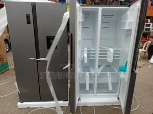 Hisense 516l Side-by-Side Refrigerator With Water Dispenser | 67ws