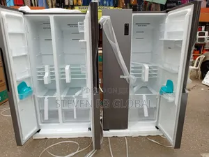 Hisense 516l Side-by-Side Refrigerator With Water Dispenser | 67ws