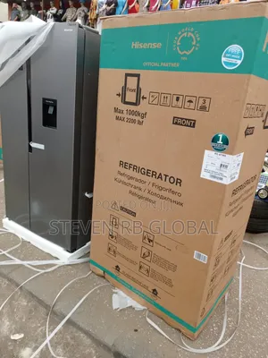 Hisense 516l Side-by-Side Refrigerator With Water Dispenser | 67ws