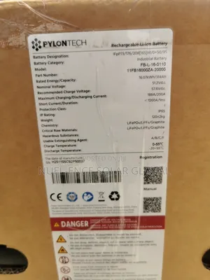 16kw Pylon Tech Lithium Batteries