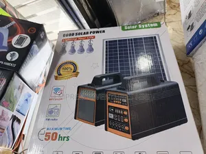Portable Solar System With Solar Panel,Bulb,Mp 3 Player,Fm Radio