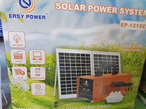 Easy Solar Power 220v 1000watts With 18v-15w Solar Panel