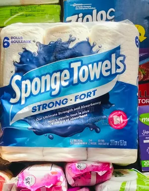 Rolls Rouleaux Sponge Towels