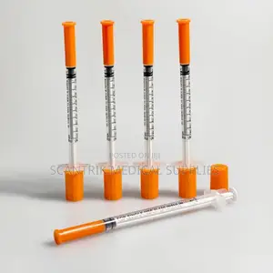 Insulin Syringe With Clear Barrel and Easy Measurement