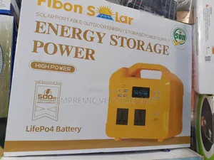 Solar Portable Outdoor Energy Storage Power High Power Fibon Solar