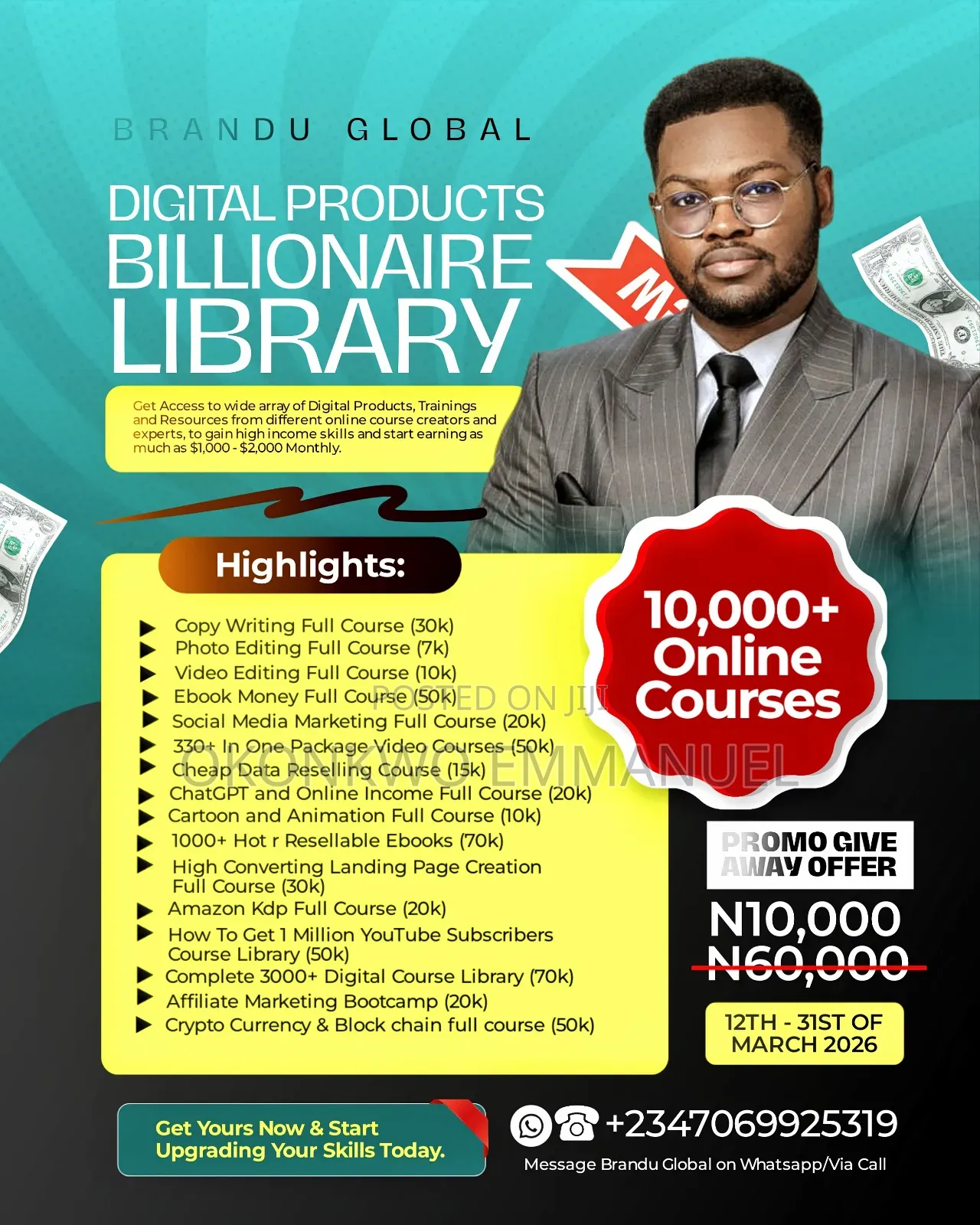 Digital Products Billionaire's Library